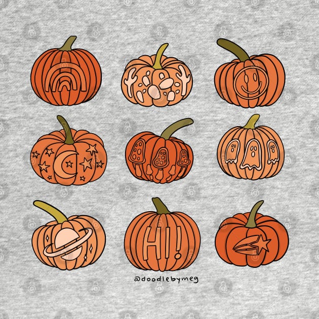 Carved Pumpkins by Doodle by Meg